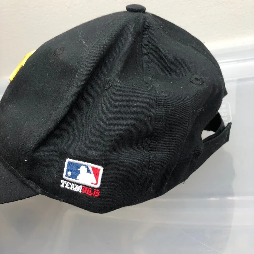 Pittsburgh Pirates Hat Youth Black‎ Adjustable Size Cap Boys MLB Baseball